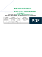 2. Document Inscriere Zi Verde 2013