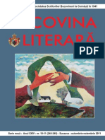 Bucovina Literara NR 10 11 2011 PDF