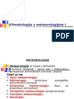 Klimatologija S Meteorologijom, I