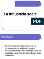 Influencia Social