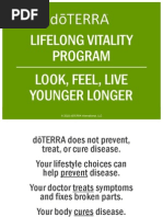 Lifelong Vitality Program Ingredient Highlights