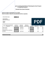 Appendix 1 Grant Calculator