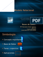 Bases de Datos I. Tema III. Modelo Relacional