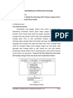 Contoh Proposal Penelitian Ilmiah