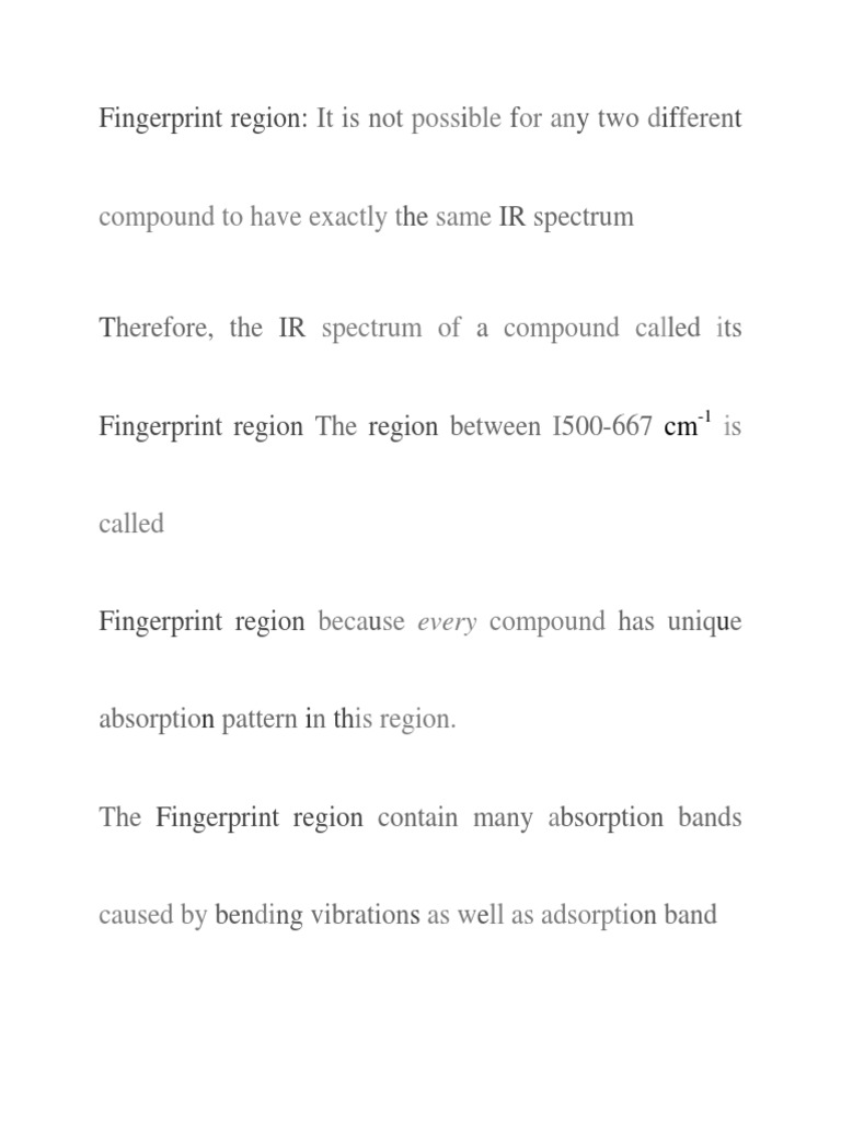 IR Spectrum New Microsoft Office Word Document | PDF