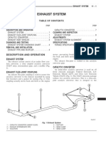 Description and Operation Exhaust System