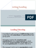 Leading & Directing