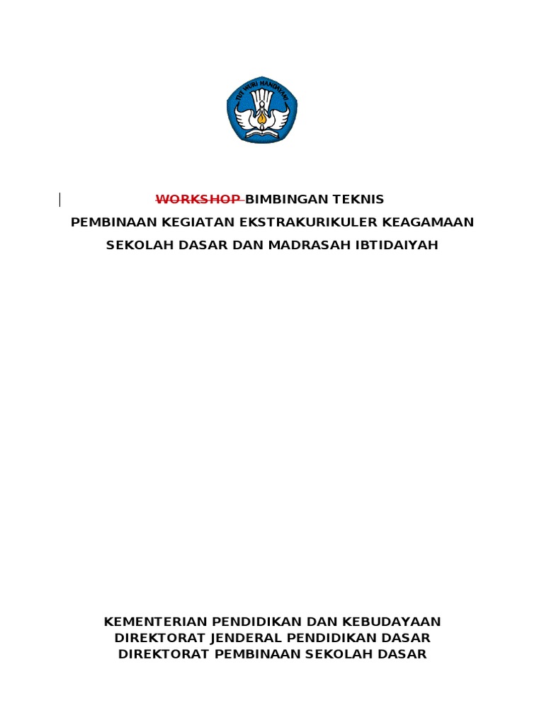 Penyusunan Laporan Kegiatan Ekstrakulikuler Keagamaan Doc