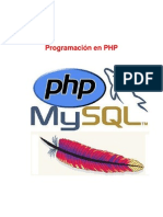 Programación en PHP