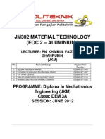 Aluminium Properties and Applications