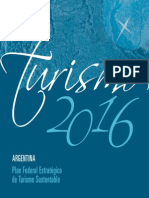 Plan Federal de Turismo - Argentina 2016