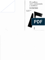 Conflicto entre continentales y analíticos