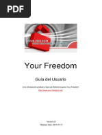 Download Your Freedom User Guide-Es by AleXander Prz SN181307218 doc pdf