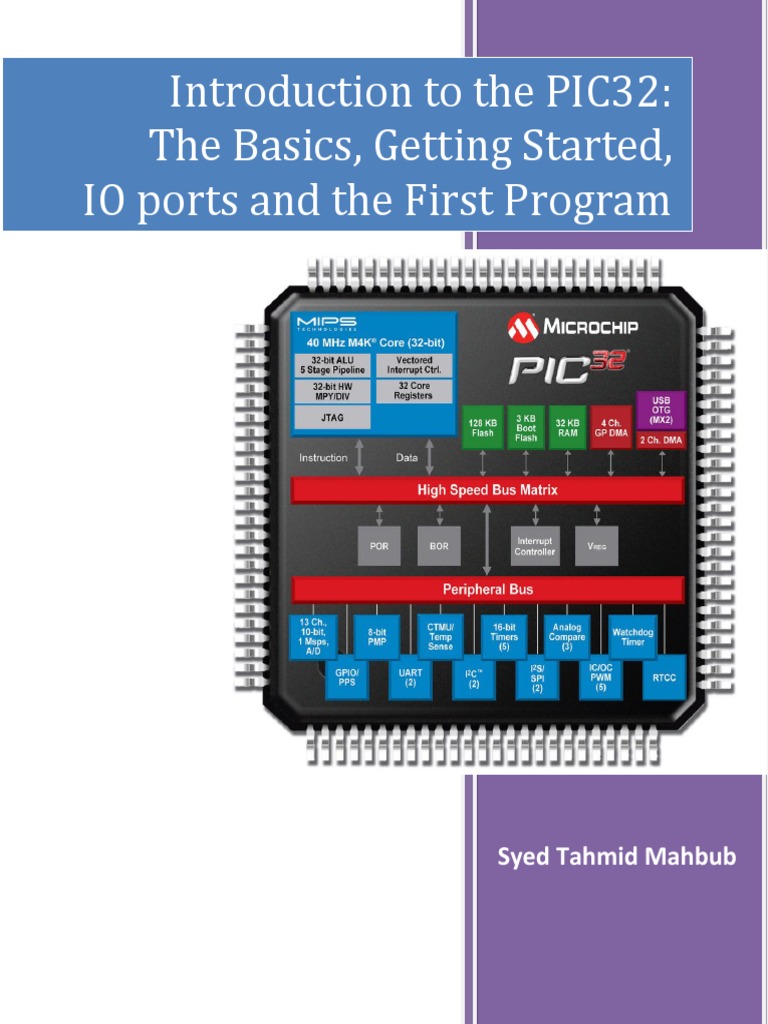 Introduction to PIC32 Basics & IO Ports | PDF | Pic Microcontroller ...
