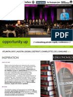 Opportunity - Up // Unleashing Private Equity Conference 2014 Pitchdeck