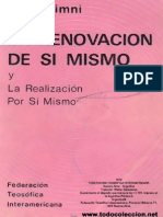 Renovación De Sí Mismo Y Realización Por Sí Mismo (I. K. Taimni)