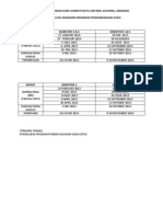 Rumusan Takwim PPG 2013 - IPGKBL-2 PDF
