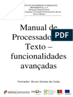 Manual Word Avançado 2007 IEFP