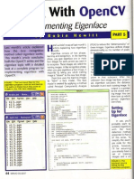 Im PL em E Nti Ngei Ge Nfa Ce: Seeing With Opencv