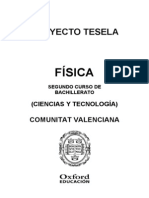 Programacion Tesela Fisica 2 BACH Comunidad Valenciana