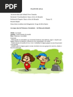 Modelo de Plano de Aula - Natureza Ok