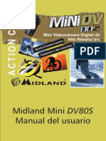 Manual Usuario Camara MiniDv MD80 (MiniDv 80S)