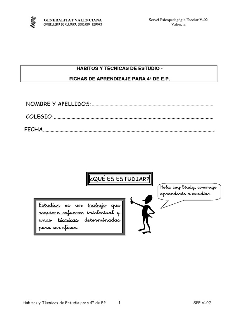 TTEE (1) - Actividades 4ºEP | PDF