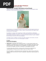 Dez Princípios para Um Bom Professor