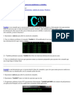 Tasklist y Taskkill Para Cerrar Procesos Maliciosos o Rebeldes