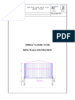 Calculation Note For Tank Foundation (Recovered)