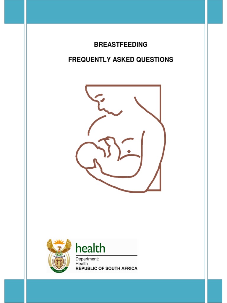 Breastfeeding Frequently Asked Questions PDF Breastfeeding Infants