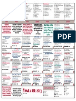 Nov 2013 IL Calendar PDF