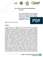 A Qualidade Do Gasto Público em Saúde em Parnamirim