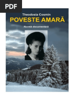 "Poveste Amara" de Teodosia Cozmin