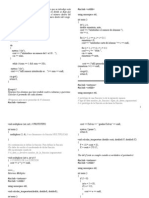 Tenemos tres alumnos que han rendido cuatro exámenes C++