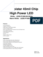 10W Epistar 45mil Chip High Power LED