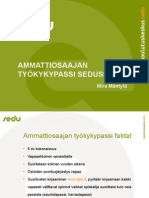 AMMATTIOSAAJAN TYÖKYKYPASSI-ALPOON