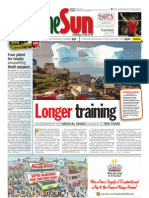 Thesun 2009-08-04 Page01 Longer Training