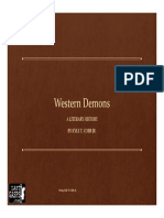 WESTERN DEMONS A Literary History by Kyle T. Cobb Jr.