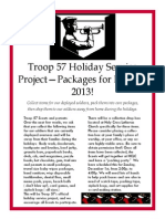 Troop 57 Holiday Service Project 2013 PDF