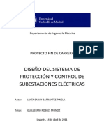 Diseño Del Sistema de Proteccion y Control de Subestaciones Electricas