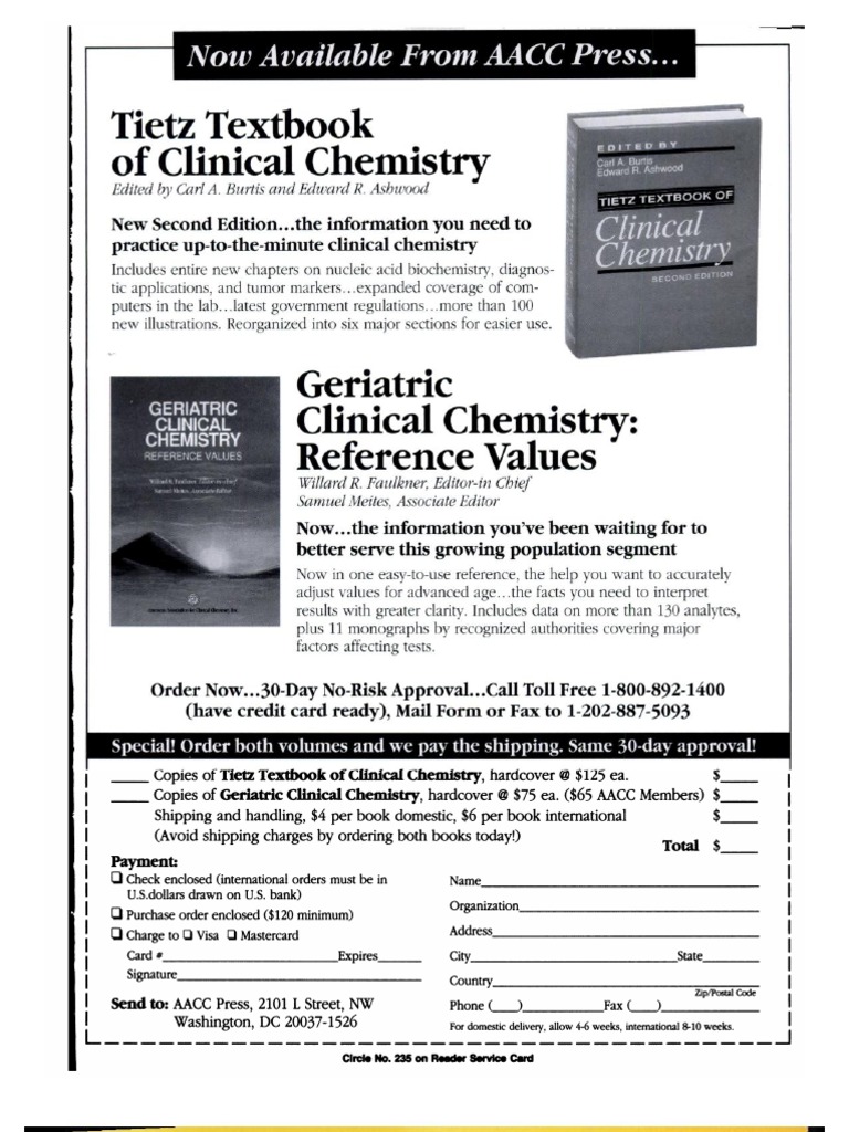 Tietz Textbook of Clinical Chemistry PDF