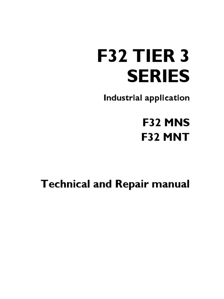 Iveco F4ge N Series Engine Service Repair Workshop Manual