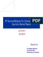 RF For Cellular Terminal PDF