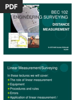 Surveying BEC102 3 - Linear