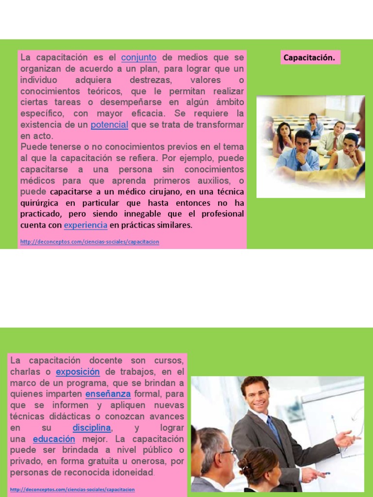 Capacitación | PDF | Crecimiento personal y profesional
