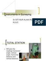 Surveying Instruments BEC 102 Guide