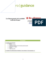 Les Financements de La Mobilite IledeFrance PDF