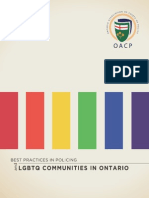 Best Practices in Policing and LGBTQ Communities in Ontario