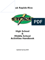 Activities Handbook (Revised Spring 2009)